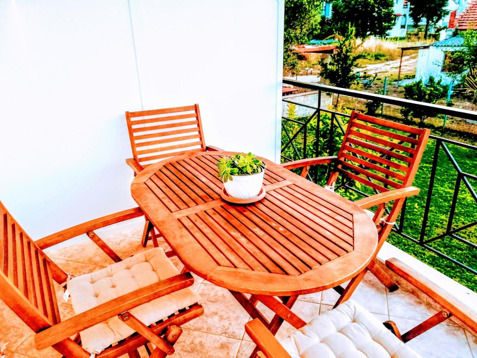 Giorgos Apartments สกาลา ฟูร์กาส ภายนอก รูปภาพ