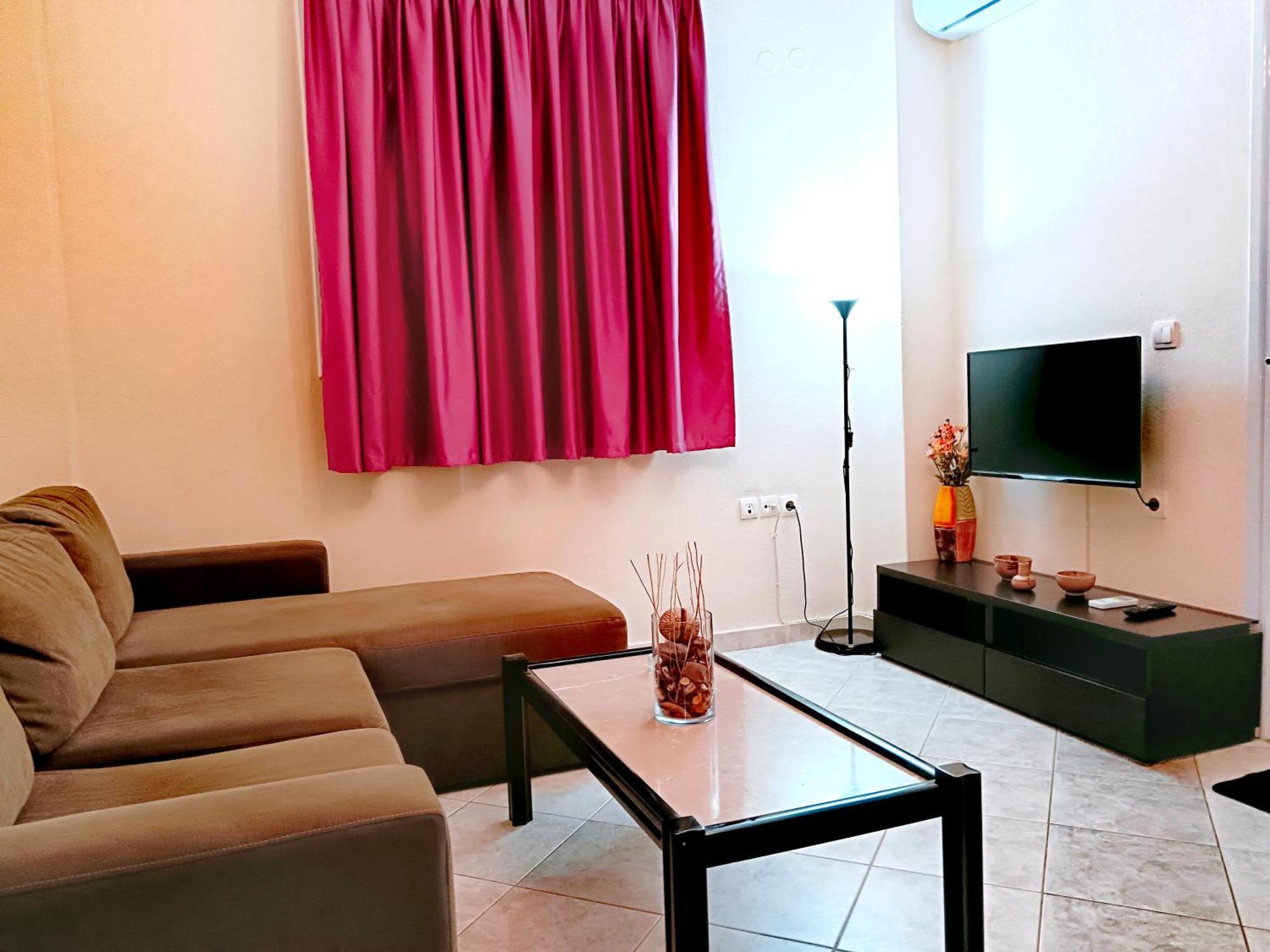 Giorgos Apartments สกาลา ฟูร์กาส ภายนอก รูปภาพ