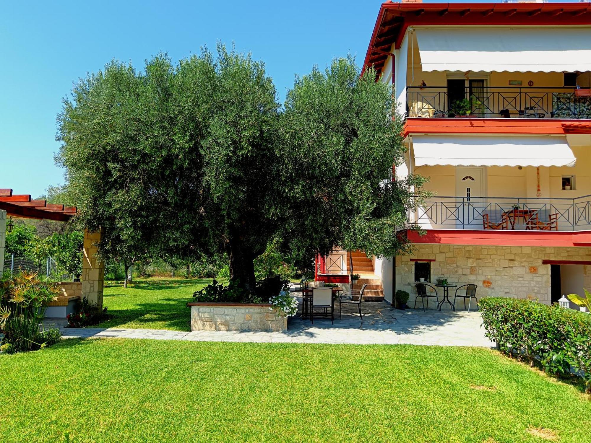 Giorgos Apartments สกาลา ฟูร์กาส ภายนอก รูปภาพ