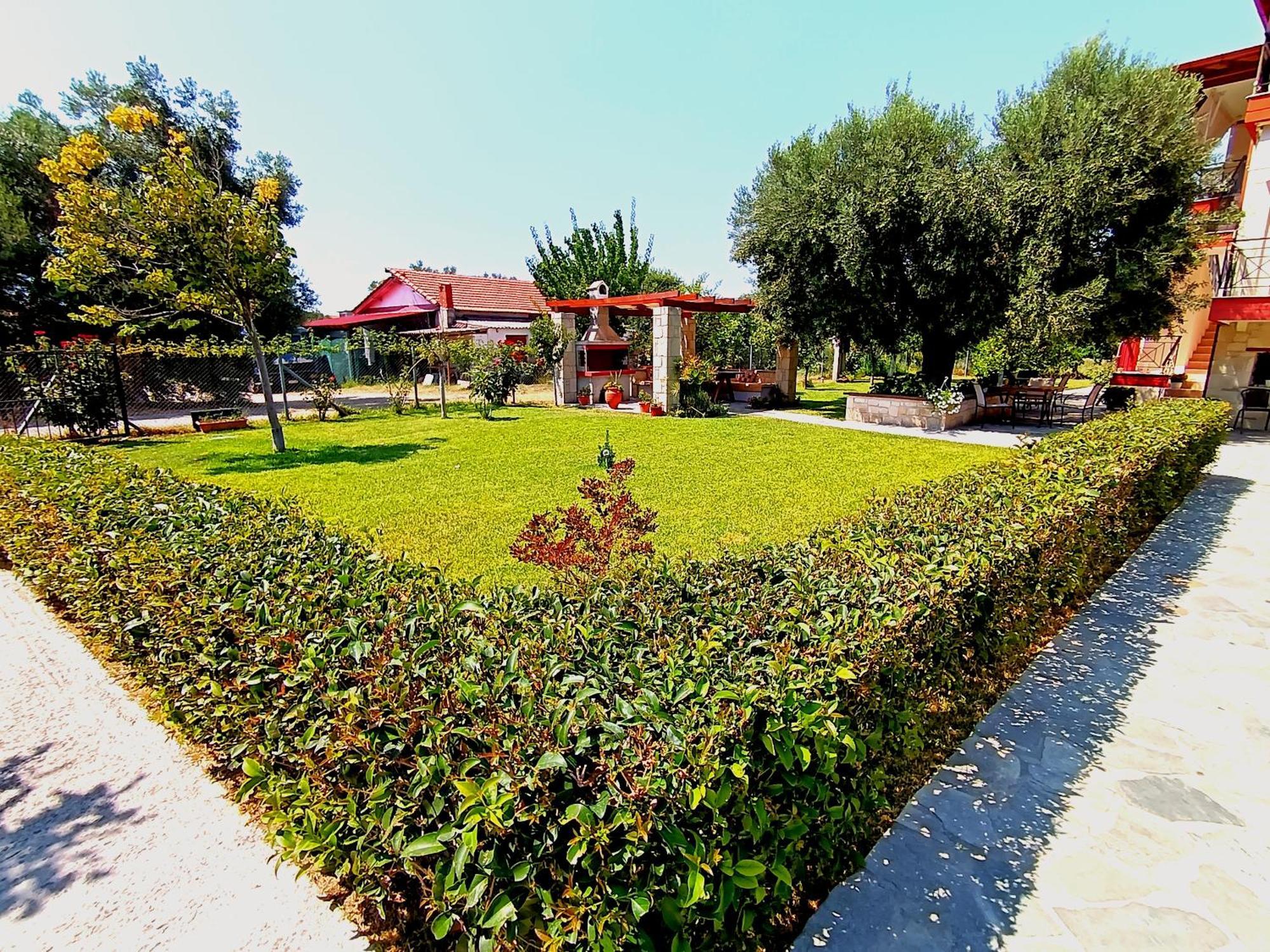 Giorgos Apartments สกาลา ฟูร์กาส ภายนอก รูปภาพ